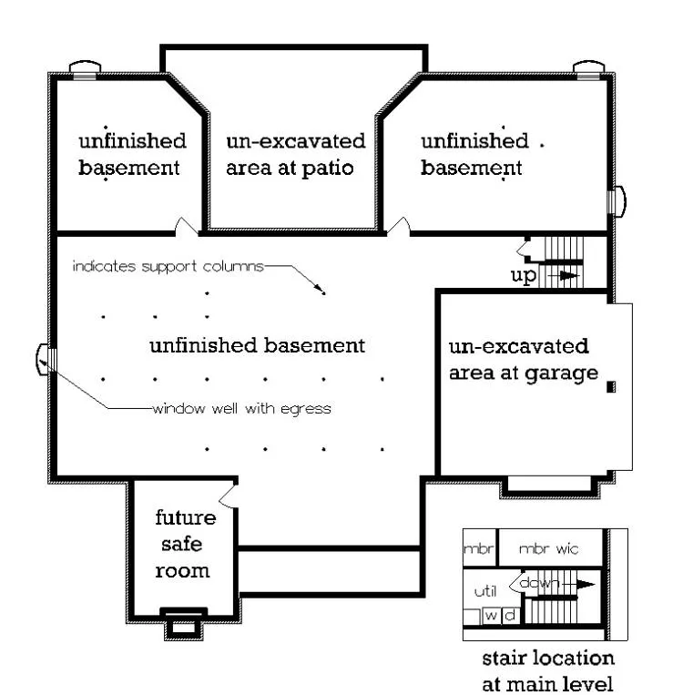 Optional Basement Foundation
